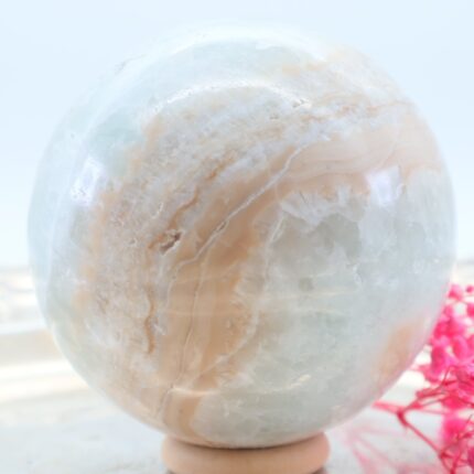 Karibischer Calcit - blauer Aragonit 72 mm