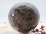 Große Rote Cordierit Edelsteinkugel, seltenes Fundstück, schöne Struktur, 83 mm – Bild 7