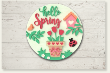 DIY Türschild Türhänger