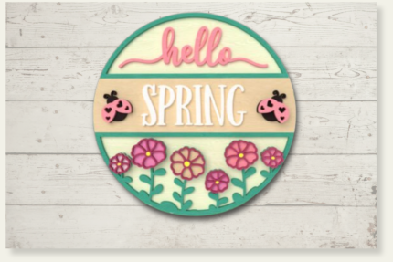 DIY Türschild Türhänger