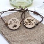 Holz Armband für Junggesellinen Party – Bild 3