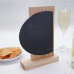 Moderner Award Acrylglas mit Eichenholz – personalisierbar & hochwertig