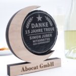 Moderne Trophäe mit Schiefertafel – personalisierbar – Bild 2