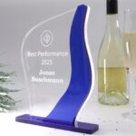 Moderner Acryl Award in Freiform – personalisierbar & hochwertig – Bild 3