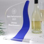 Moderner Acryl Award in Freiform – personalisierbar & hochwertig – Bild 4