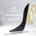 Moderner Acryl Award in Freiform, personalisierbar & hochwertig – Bild 3