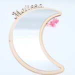 Spiegel für Kinderzimmer Mond mit personalisiertem Namen – Bild 4