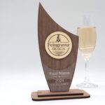 Moderne edle Sport Trophäe, Personalisierte Gravur - Pokal - Auszeichnung - Elegante Ehrungen