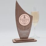 Moderne edle Sport Trophäe, Personalisierte Gravur - Pokal - Auszeichnung - Elegante Ehrungen – Bild 3