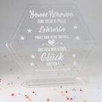 Moderne edle Trophäe Award, eigener Text oder Logo - Personalisierter Pokal - Auszeichnung – Bild 3