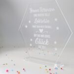 Moderne edle Trophäe Award, eigener Text oder Logo - Personalisierter Pokal - Auszeichnung – Bild 6