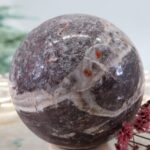 Achat Kugel aus Hartmannsdorf 64 mm