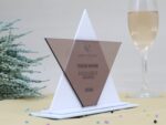 Acrylglas Trophäe Award mit Stern, personalisierter eigener Text oder Logo – Bild 3