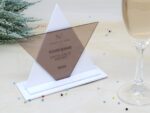 Acrylglas Trophäe Award mit Stern, personalisierter eigener Text oder Logo – Bild 6