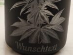Aufbewahrung Cannabis Dolden Motiv Glas graviert | Personalisiert | Cannabisblüten | Grow Weed Seed | Unkraut Aufbewahrung – Bild 5