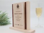 Repräsentativer Award und Trophäe, Nussbaum und Pappel – Bild 5