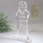 Hochwertige Auszeichnung, Personalisierter Kristall Acrylglas Pokal und Trophäe – Bild 5