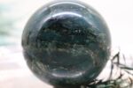 Grüne Jade Jaspis Kristallkugel Edelsteinkugel, 59mm – Bild 7