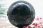 Grüne Jade Jaspis Kristallkugel Edelsteinkugel, 68mm – Bild 6