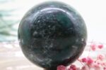 Grüne Jade Jaspis Kristallkugel Edelsteinkugel, 68mm – Bild 5