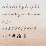 Namen als Schriftzug in Nussbaum, Ahorn, Buche personalisiertes Namenschild – Bild 9