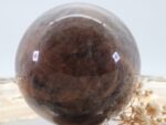Große Schwarze Mondstein Edelsteinkugel mit wunderbarem Farbspiel – Bild 6