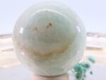 Große Pistazien Calcit Edelsteinkugel, 55 mm – Bild 6