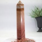 GROSSER SERPEGGIANTE Edelstein Turm, Obelisk, Mineralien Kristall Spitze 180 mm – Bild 4