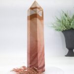 GROSSER SERPEGGIANTE Edelstein Turm, Obelisk, Mineralien Kristall Spitze 180 mm – Bild 6