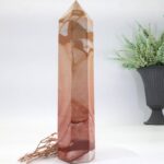 GROSSER SERPEGGIANTE Edelstein Turm, Obelisk, Mineralien Kristall Spitze 180 mm – Bild 9