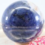 Sodalit Edelsteinkugel in Königsblau - hohe Qualität 73 mm – Bild 2
