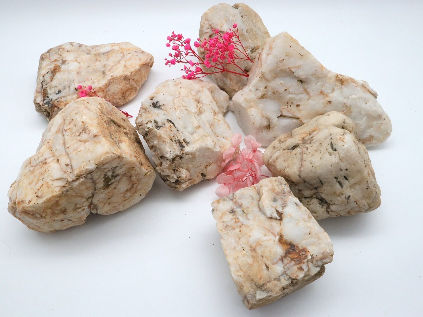 Hunsrücker Milchquarz Rohstein